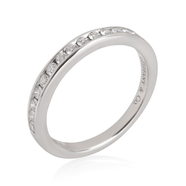 Tiffany Co Tiffany Co Channel Set Half Eternity Diamond Wedding Band Platinum 024 Ctw