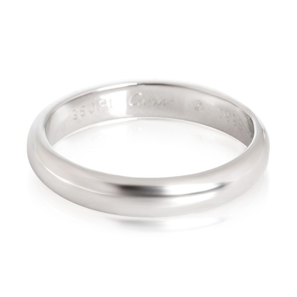 Cartier 1895 35 mm Band in Platinum Cartier 1895 35 mm Band in Platinum