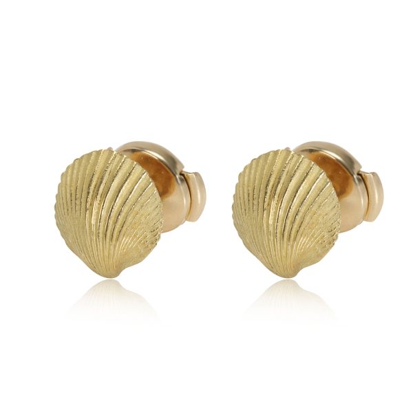 Tiffany Co Shell Earring in 18k Yellow Gold Tiffany Co Shell Earring in 18k Yellow Gold