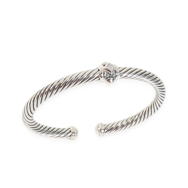 114184 pv 25e307bc 65ba 49f2 8dca 13ecaf90c5c4 David Yurman Renaissance Diamond Cuff in Sterling Silver 003 CTW