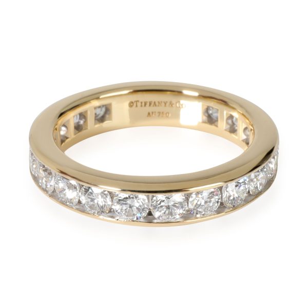 Rings Tiffany Co Diamond Eternity Band in 18K Yellow Gold 18 CTW