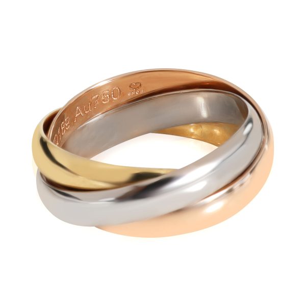 Cartier Cartier Trinity Ring in 18K 3 Tone Gold Small Model