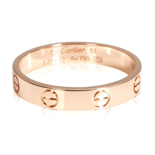 Rings Cartier Love Wedding Band in 18K Rose Gold