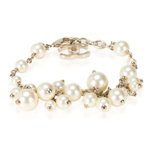 Chanel Autumn 2011 Multi Faux Pearl Bracelet Cart