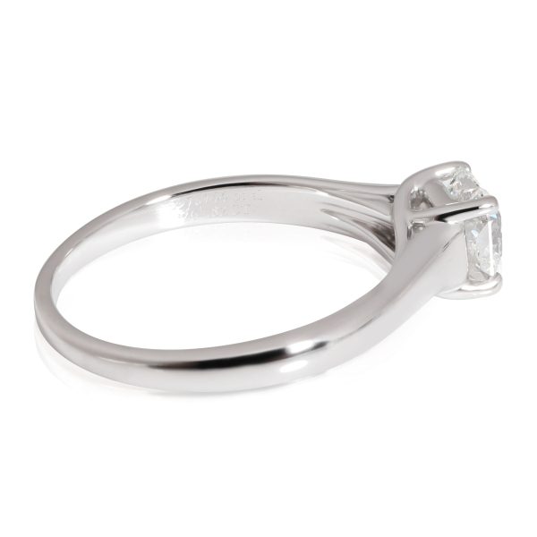 114393 stamp 1ac408c0 e6eb 4acb abf0 3f8cc6744c47 Tiffany Co Lucida Diamond Engagement Ring in Platinum E VS1 082 CTW