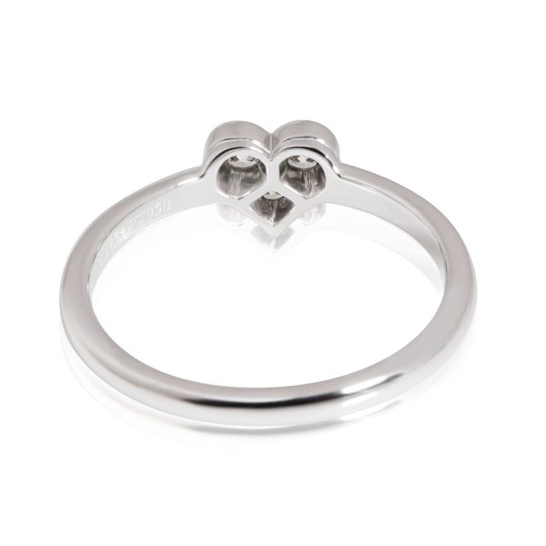 Tiffany Co Diamond Heart Ring in Platinum 019 CTW Tiffany Co Diamond Heart Ring in Platinum 019 CTW