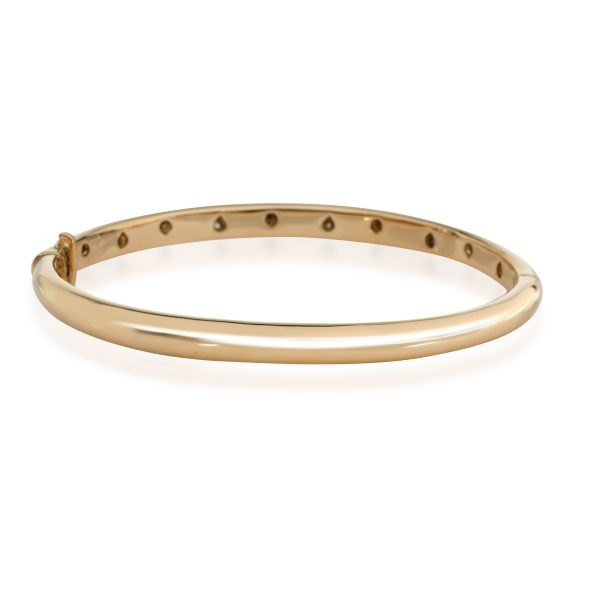 114448 bv Tiffany Co Diamond Etoile Bangle in 18k Yellow Gold 021 CTW