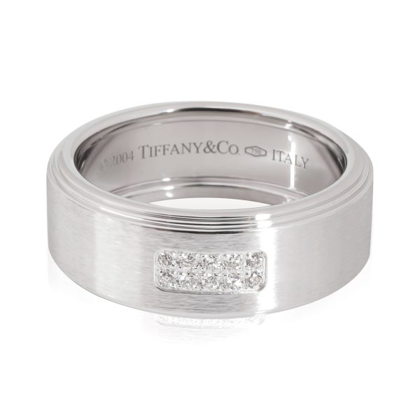 Tiffany Co Tiffany Co Diamond Century Band in 18k White Gold 006 CTW