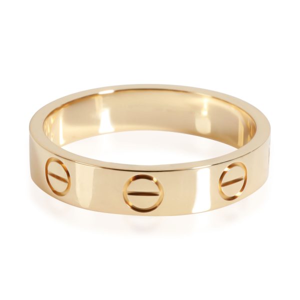 Yellow Gold Wedding Band Cartier LOVE Wedding Band in 18K Yellow Gold