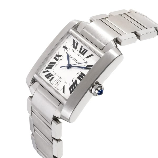 114481 lv Cartier Tank Francaise W51002Q3 Mens Watch in Stainless Steel