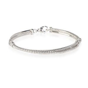 David Yurman Crossover Collection Diamond Bracelet in Sterling Silver 042 CTW Louis Vuitton Monogram Musette Shoulder Bag M51256 Brown