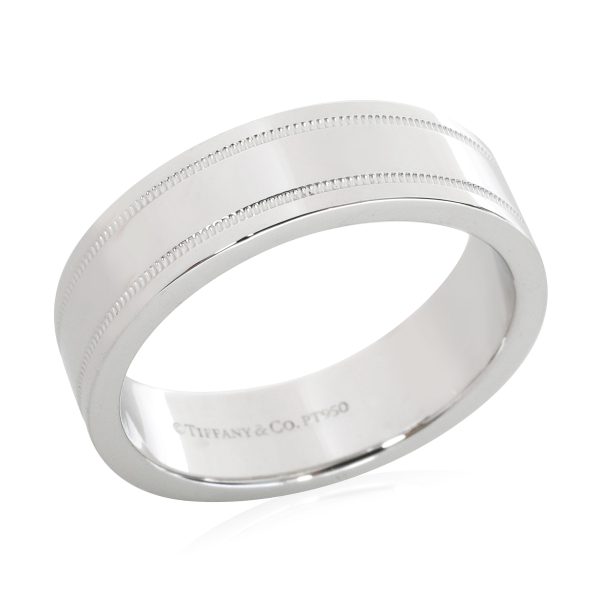 114647 av 410931f8 f716 4f6a be08 6a85043487ac Tiffany Co Essential Double Milgrain 6 mm Wedding Band in Platinum