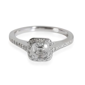 Tiffany Co Legacy Diamond Engagement Ring in Platinum FVS1 062 Ctw Chanel Premier Promise Wedding Ring Size 85 Pt950 Diamond Platinum Silver