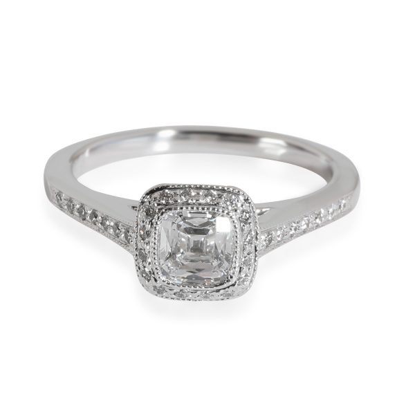 Tiffany Co Legacy Diamond Engagement Ring in Platinum FVS1 062 Ctw Tiffany Co Legacy Diamond Engagement Ring in Platinum FVS1 062 Ctw