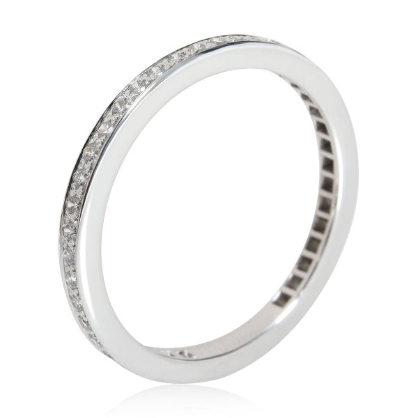 114664 pv 697dbeb4 aa94 4514 9ffe 203d0741781e Van Cleef Arpels Diamond Wedding Band in Platinum 039 CTW