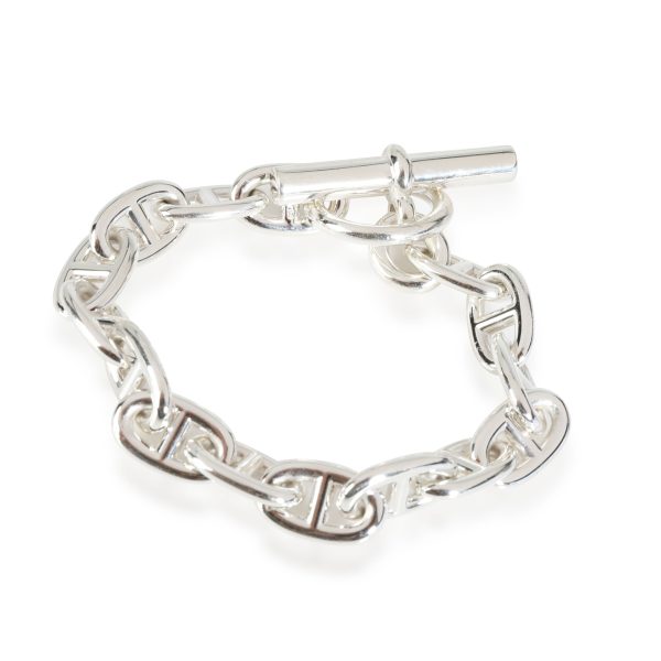 114712 bv dd3600fd 9cc0 4c2c 8b3a 9696c777d42e Hermès Chaine DAncre Bracelet in Sterling Silver