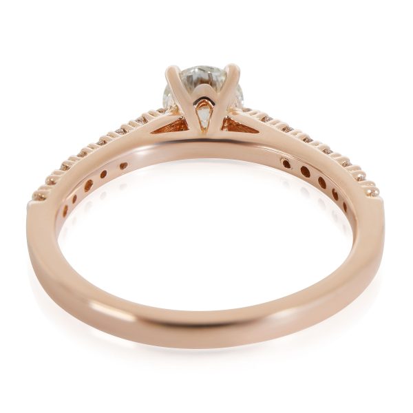 ritani diamond engagement ring in 18k rose gold l if 0 74 ctw Ritani Diamond Engagement Ring in 18k Rose Gold L IF 074 CTW