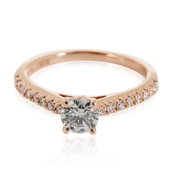 Ritani Ritani Diamond Engagement Ring in 18k Rose Gold L IF 074 CTW