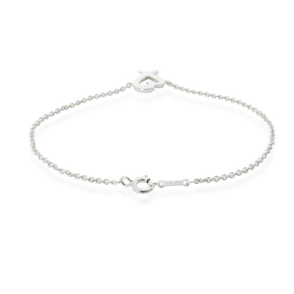 114801 bv Tiffany Co Paloma Picasso Open Heart Bracelet in Sterling Silver