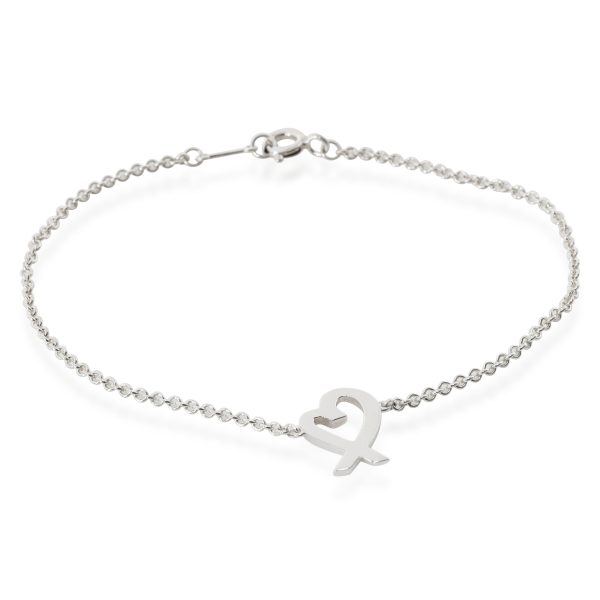 Tiffany Co Paloma Picasso Open Heart Bracelet in Sterling Silver Tiffany Co Paloma Picasso Open Heart Bracelet in Sterling Silver