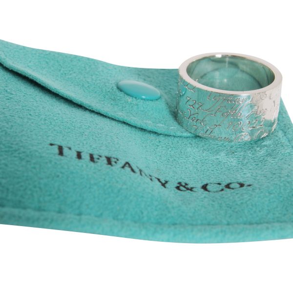 114839 box Tiffany Co Notes Band in Sterling Silver