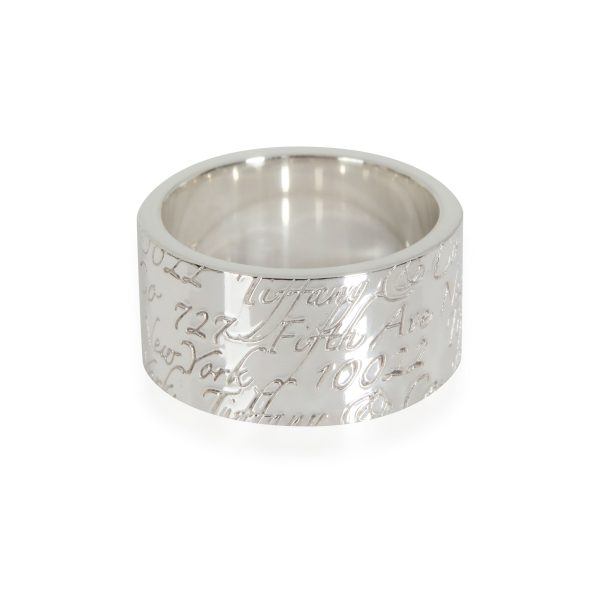 Tiffany Co Notes Band in Sterling Silver Tiffany Co Notes Band in Sterling Silver