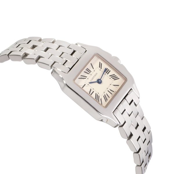 114866 rv b799360b ebb1 4259 b7e6 4cb2449a1d40 Cartier Santos Demoiselle W62064Z5 Womens Watch in Stainless Steel