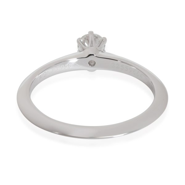 Tiffany Co Diamond Solitaire Engagement Ring in Platinum G IF 021 CTW Tiffany Co Diamond Solitaire Engagement Ring in Platinum G IF 021 CTW