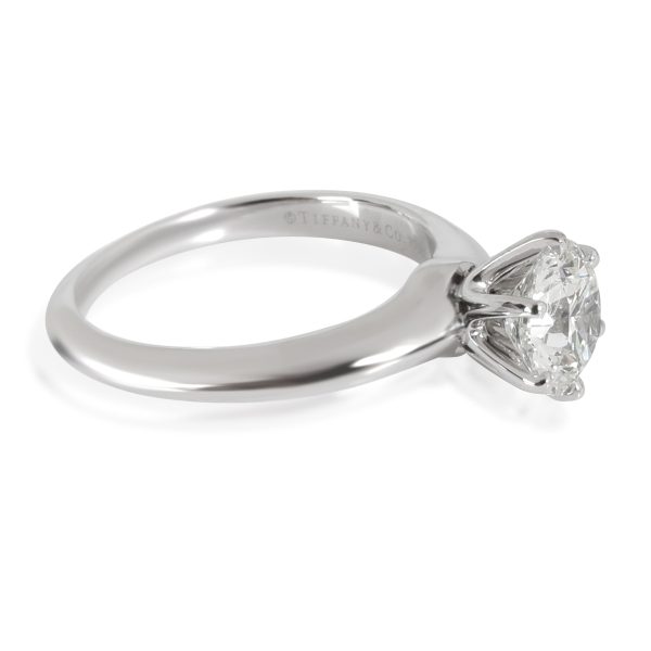 Solitaire Ring Platinum Tiffany Co Diamond Engagement Ring in Platinum I VS1 113CT