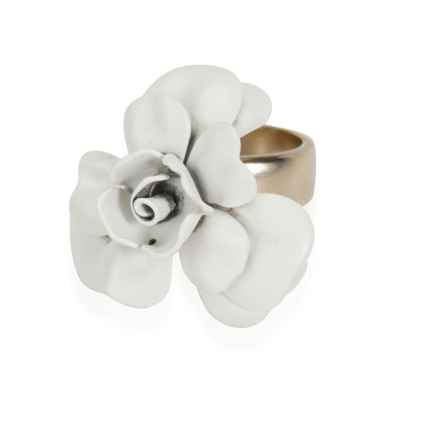 Rings Chanel Camelia Flower Cocktail Ring