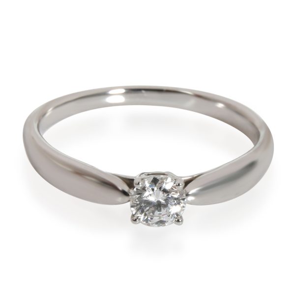 Tiffany Co Harmony Solitaire Engagement Ring in Platinum 026 Ctw Tiffany Co Harmony Solitaire Engagement Ring in Platinum 026 Ctw