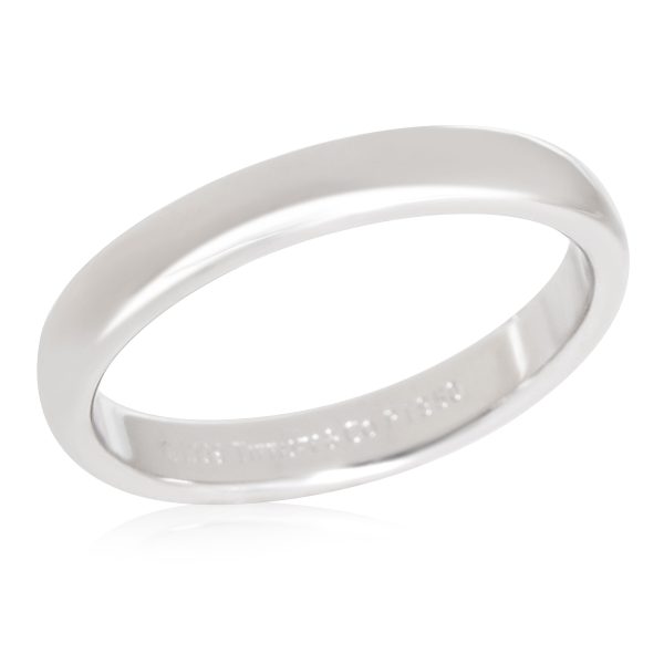 Platinum Wedding Band Tiffany Co Classic 3 mm Wedding Band in Platinum