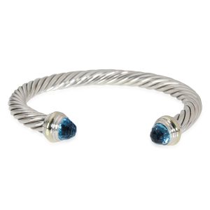 David Yurman Topaz Cuff in 14K GoldSterling Cart