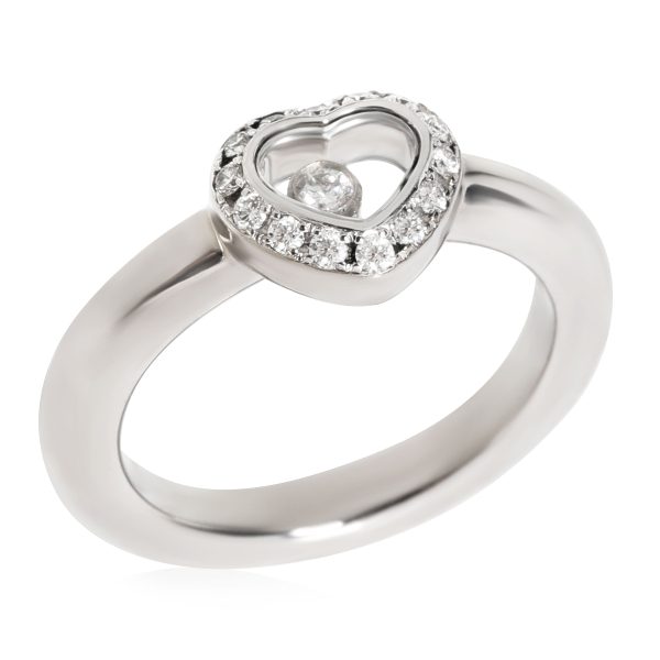 Chopard Chopard Happy Diamond Icon Ring in 18k White Gold 019 CTW