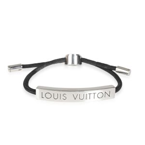 Louis Vuitton Space Bracelet on Black Cord Cart