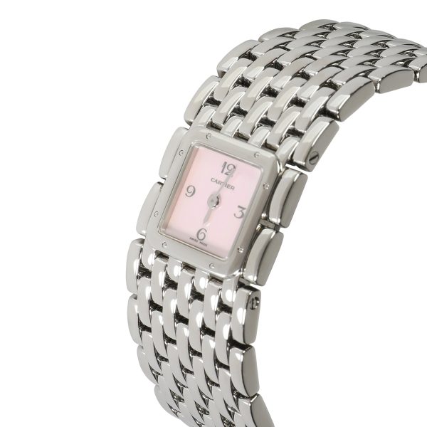 115552 lv Cartier Panthere Ruban W61003T9 Womens Watch in Stainless Steel