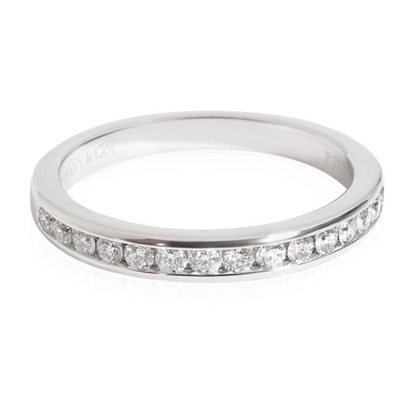 Tiffany Co Tiffany Co Channel Set Half Eternity Diamond Wedding Band Platinum 024 Ctw