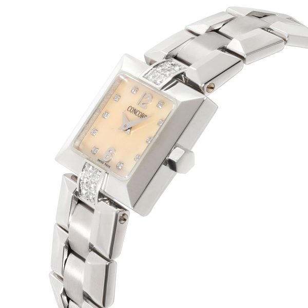 115663 lv Concord La Scala 0310199 Womens Watch in 18kt White Gold