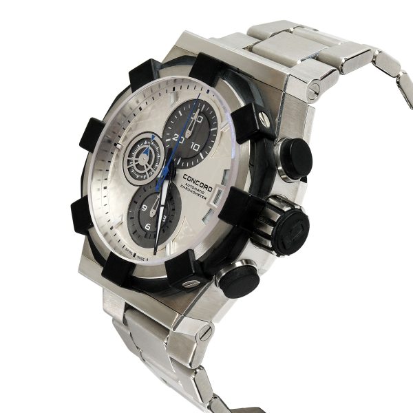 115664 lv Concord C1 Chronograph 0320003 015141001 Mens Watch in Stainless Steel