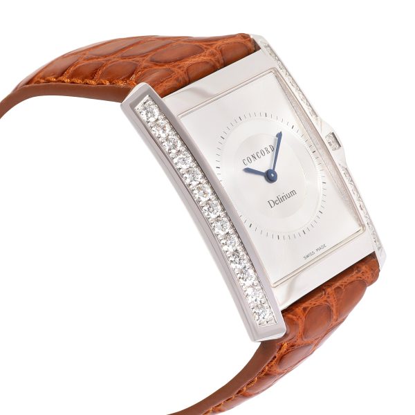 115726 rv 6d96d9f5 c5c4 4c7f 8c92 344a5bf76282 Concord Delirium 6160C614601 Unisex Watch in 18kt White Gold