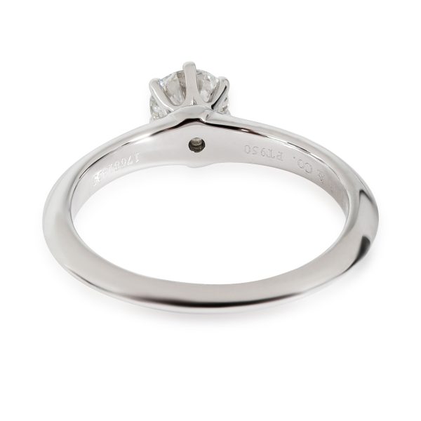 Tiffany Co Diamond Engagement Ring in Platinum I VS1 043 CTW Tiffany Co Diamond Engagement Ring in Platinum I VS1 043 CTW