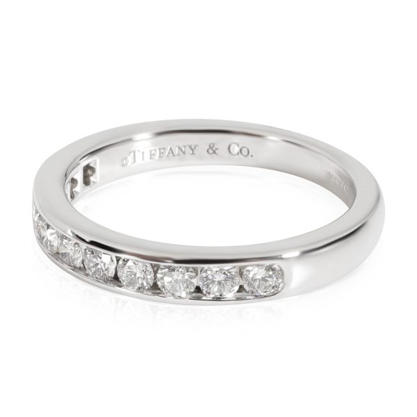 Wedding Band Platinum Tiffany Co Channel Diamond Wedding Band in Platinum 033 CTW