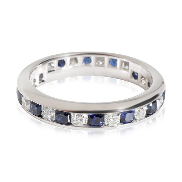 Tiffany Co Lucida Sapphire Diamond Band in Platinum 070 CTW Tiffany Co Lucida Sapphire Diamond Band in Platinum 070 CTW