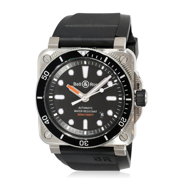 115818 ad2 befb20dd da6f 4ae2 8a47 c91dd05af9ae Bell Ross Diver BR03 92 DIV Mens Watch in Stainless Steel