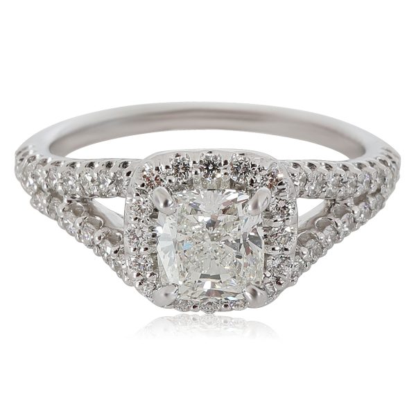 Ritani Ritani Engagement Ring in 14K White Gold I SI2 149 CTW