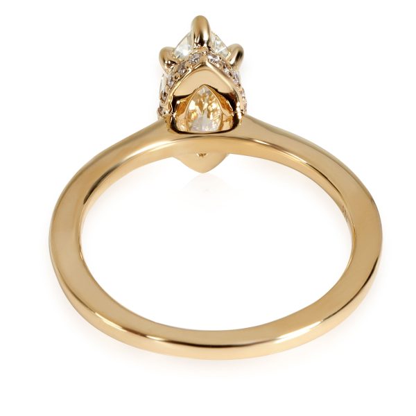 Rings Ritani Marquise Diamond Engagement Ring in 18k Yellow Gold I VVS2 138 CTW