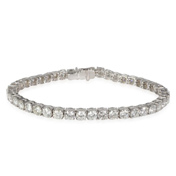 Diamond Tennis Bracelet in 18k White Gold 65 CTW Diamond Tennis Bracelet in 18k White Gold 65 CTW