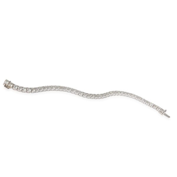 115920 pv Diamond Tennis Bracelet in 18k White Gold 65 CTW