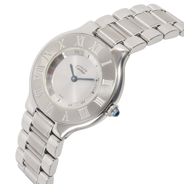 115997 lv Cartier 21 1330 Womens Watch in Stainless Steel