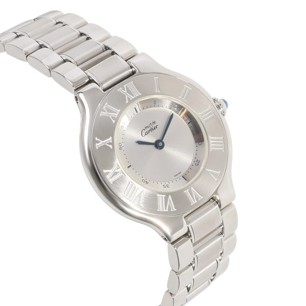 115997 rv Cartier 21 1330 Womens Watch in Stainless Steel